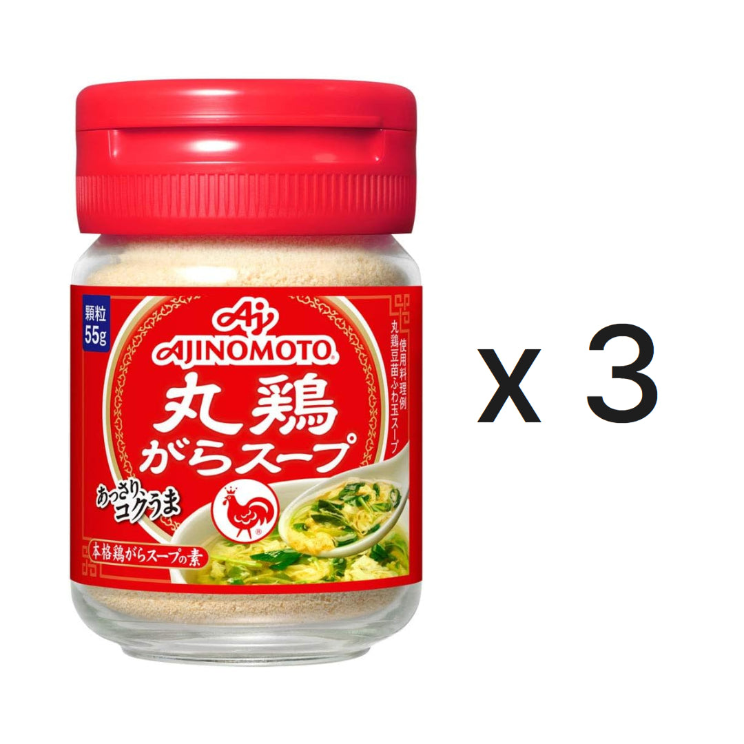 아지노모토 마루도리 가라스프 55g 병 x 3개