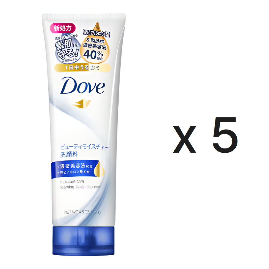 도브 뷰티 모이스처 클렌징폼 130g x 5개