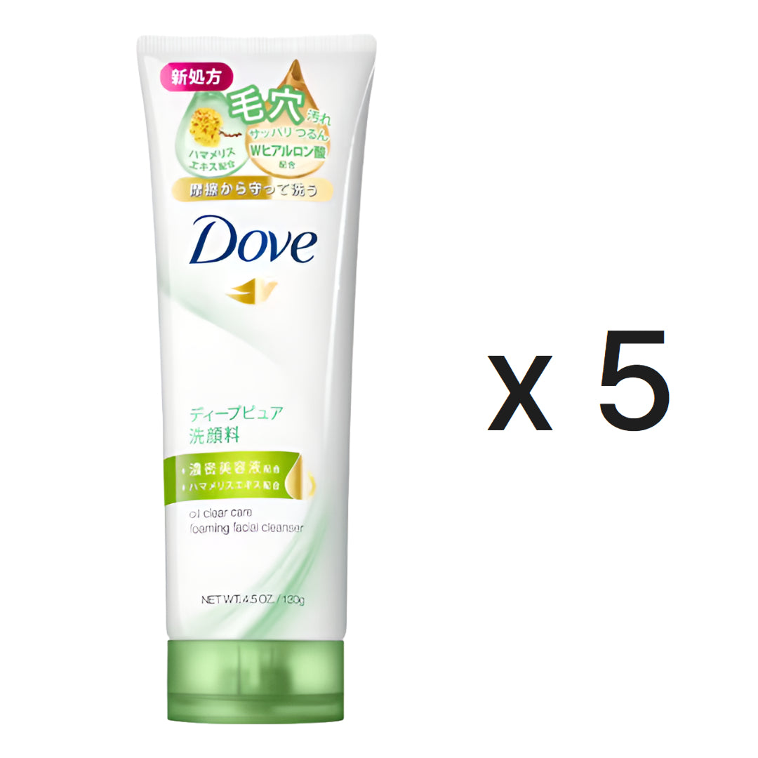 도브 딥 퓨어 클렌징폼 130g x 5개