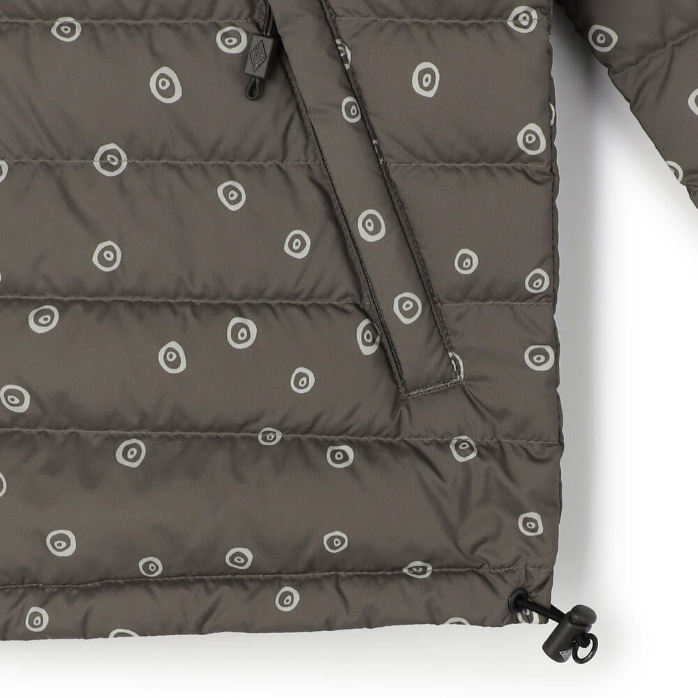 단톤 KIDS' INNER DOWN CREWNECK JACKET POLKA DOT