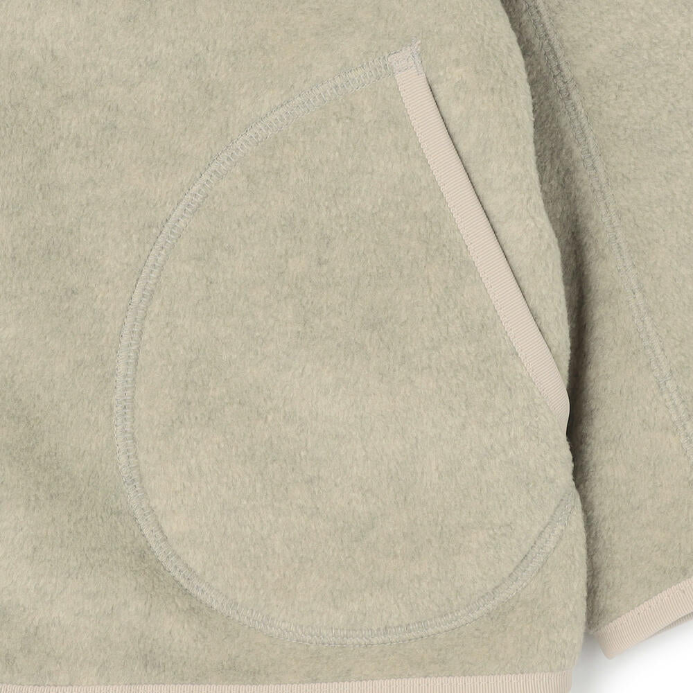 단톤 KIDS' FLEECE COLLARLESS JACKET