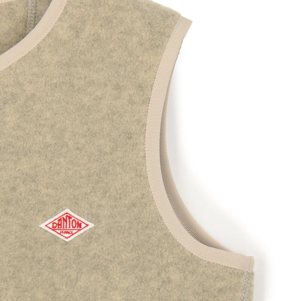 단톤 KIDS' FLEECE COLLARLESS VEST