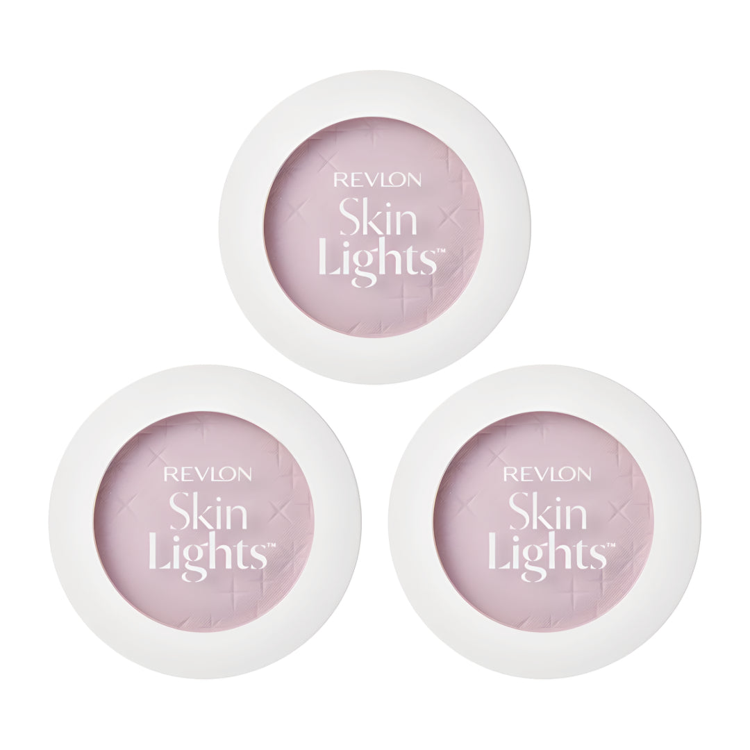 레브론 스킨라이트 프레스드 파우더 N104 퓨어 라벤더 SPF25 PA++ 10g 3개