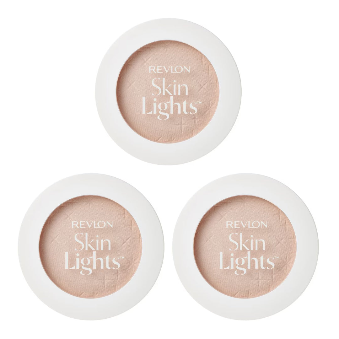 레브론 스킨라이트 프레스드 파우더 N107 시어 핑크 SPF25 PA++ 10g 3개