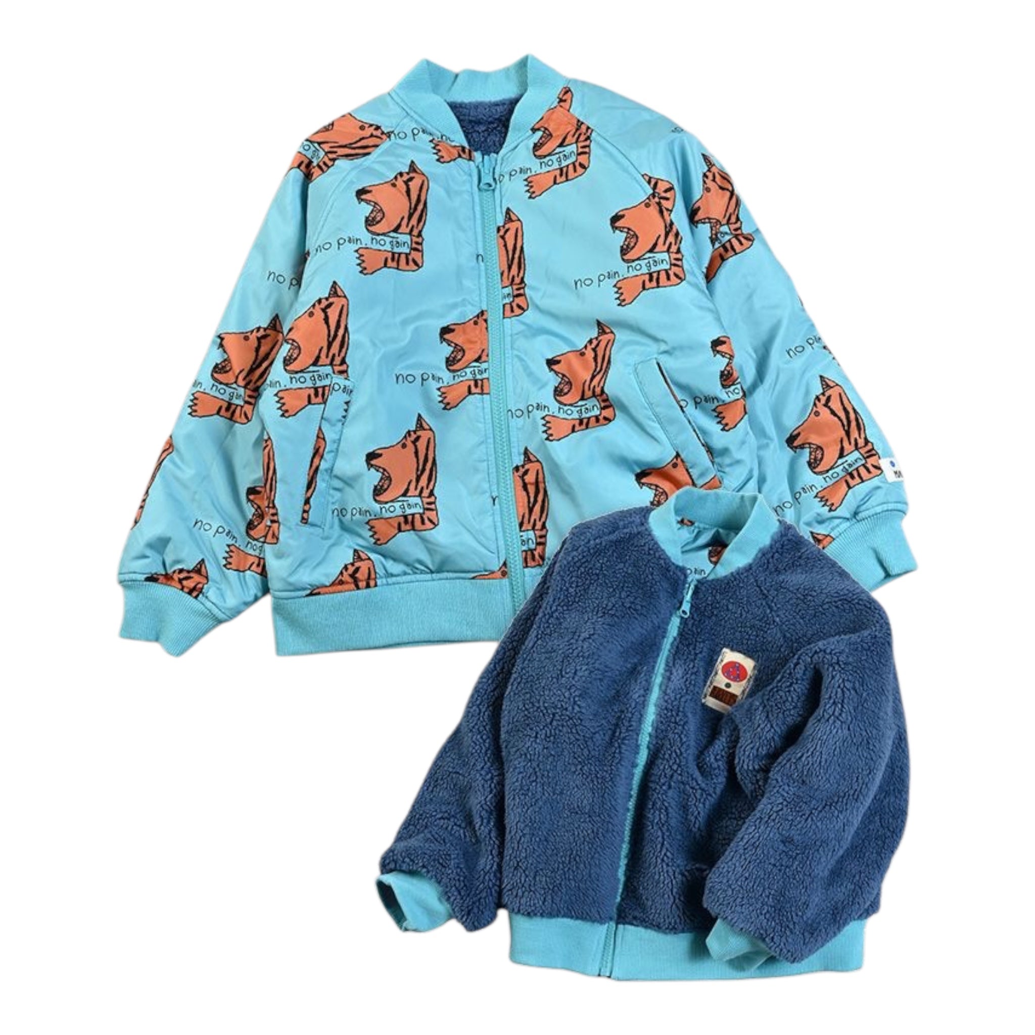 마키즈 리버서블 블루종