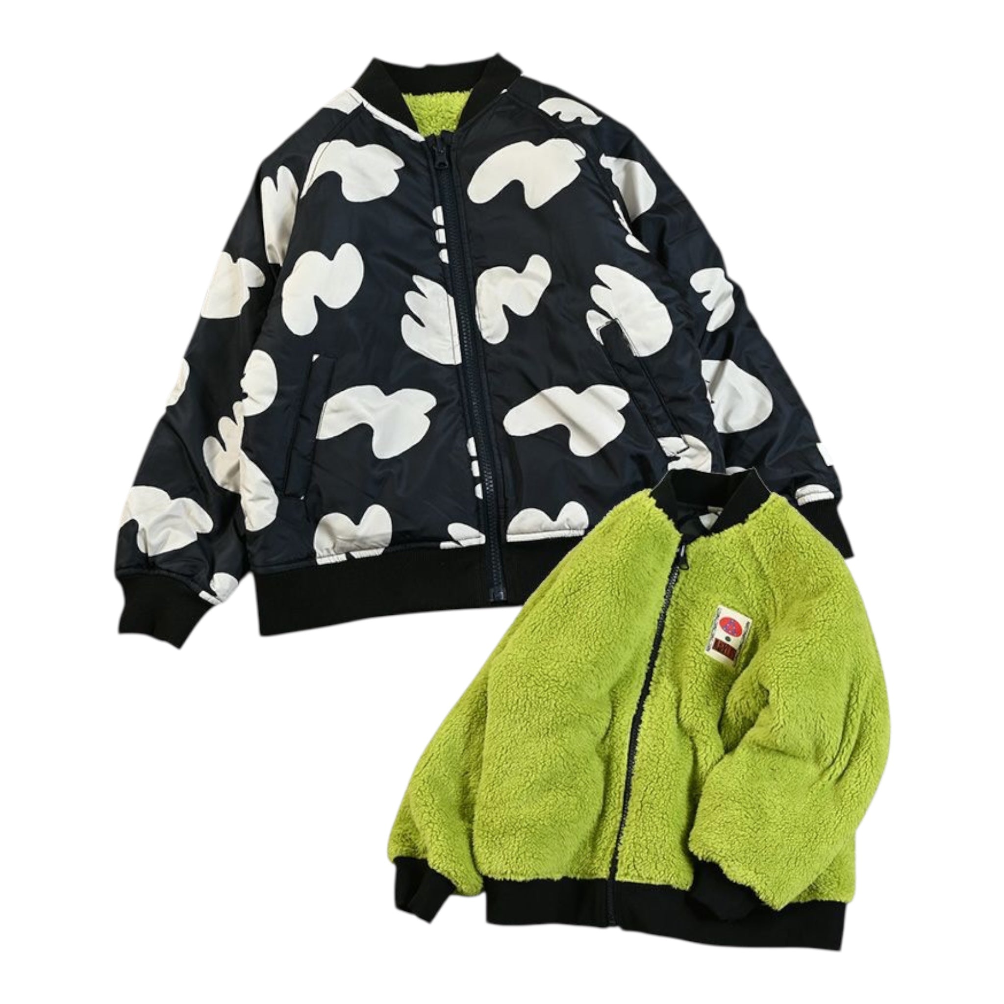 마키즈 리버서블 블루종