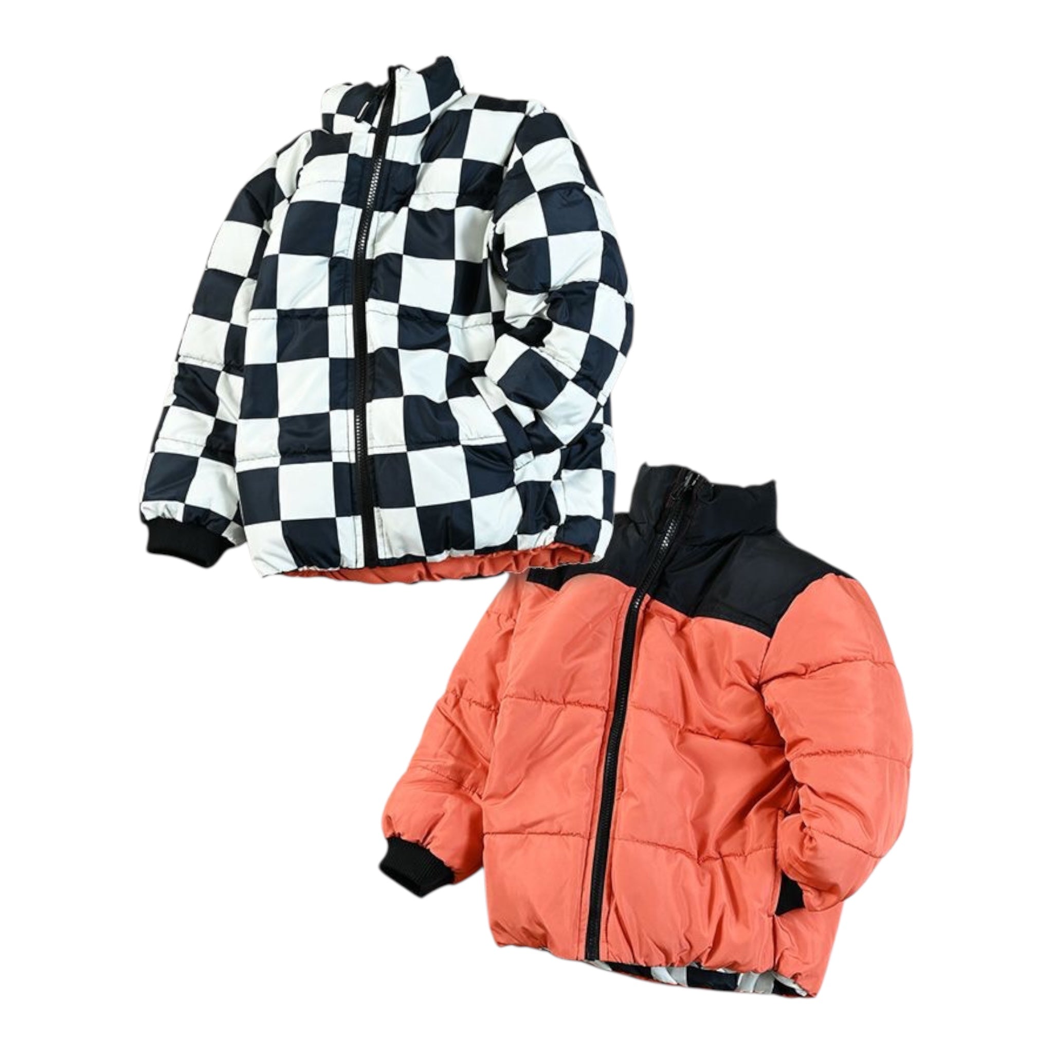 마키즈 리버서블 스탠드카라 블루종 (80–150)