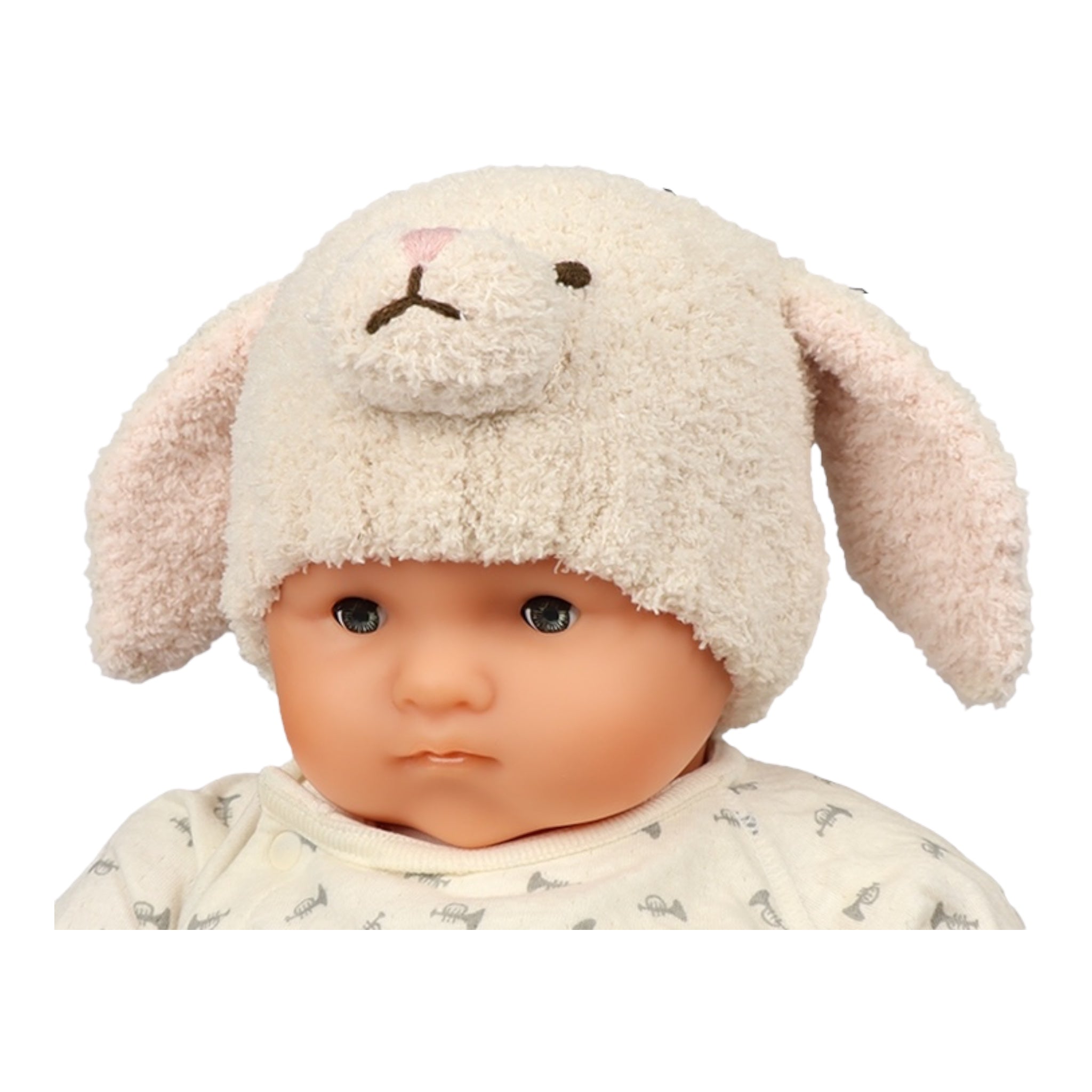 아카짱혼포 니트모자 애니멀 모코모코 토끼 (40–48cm)