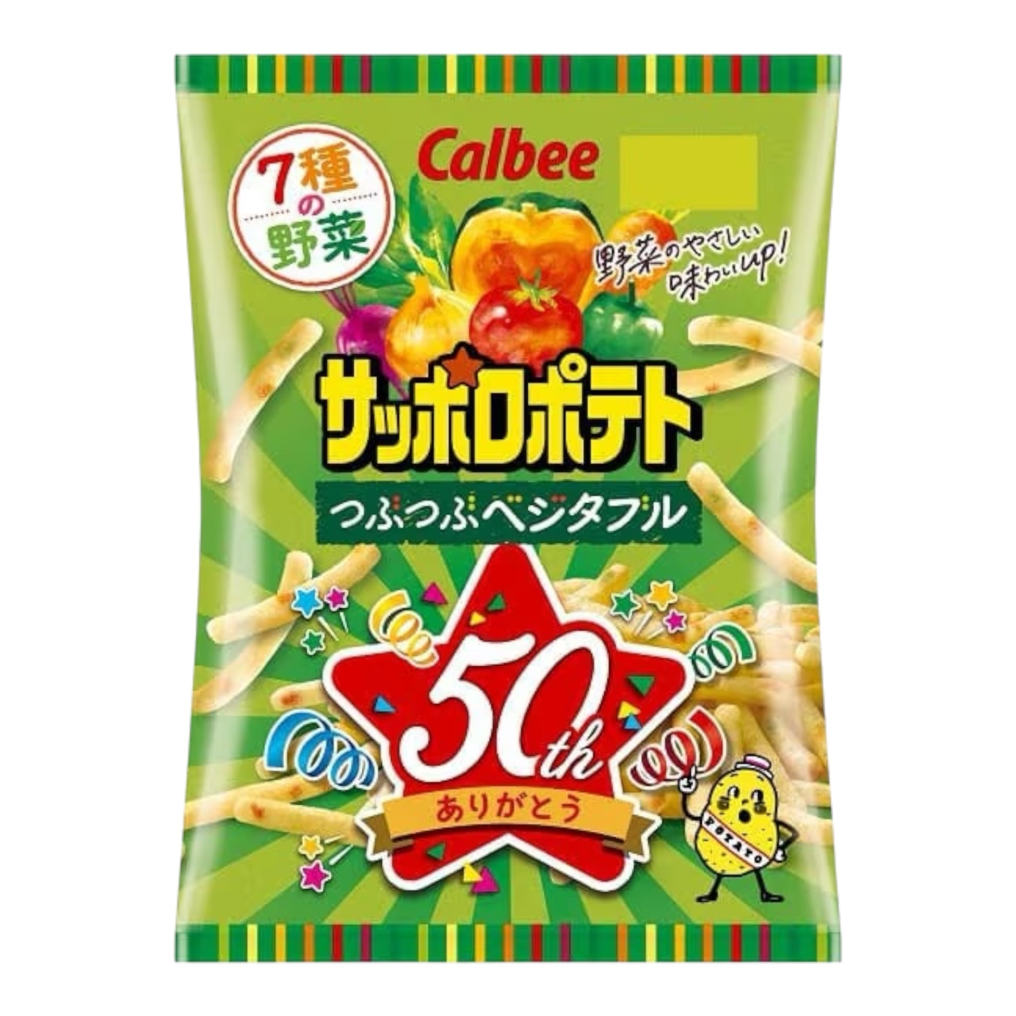 卡爾比札幌馬鈴薯顆粒蔬菜零食 72g