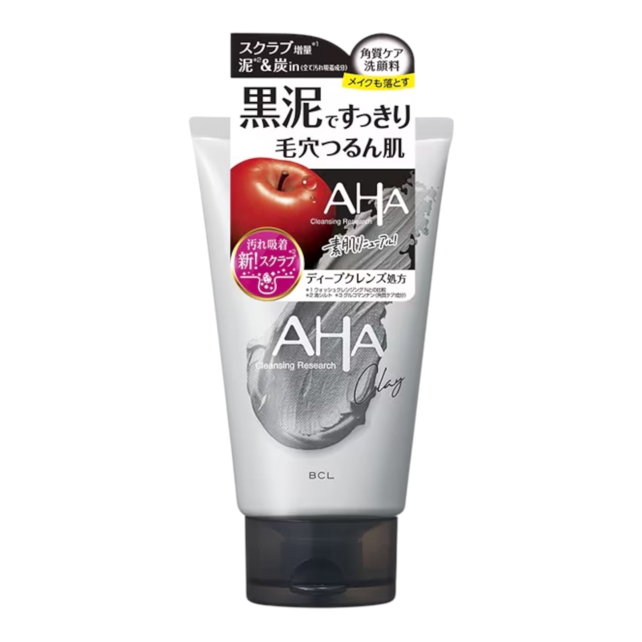 BCL AHA 클렌징리서치 워시 클렌징 블랙 120g