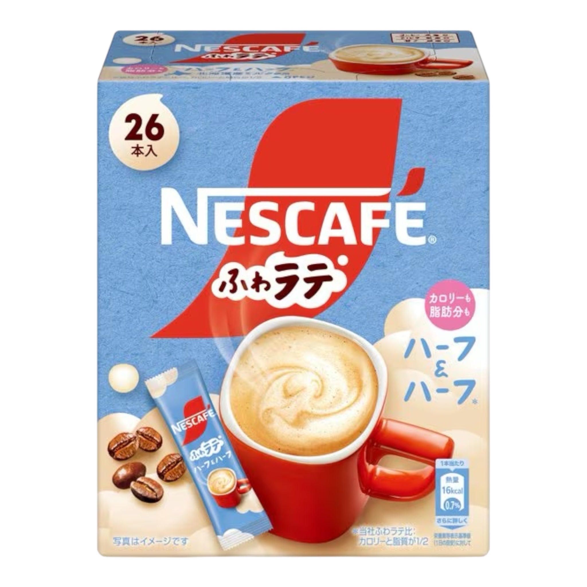 네스카페 엑셀라 후와라테 하프앤하프 26포