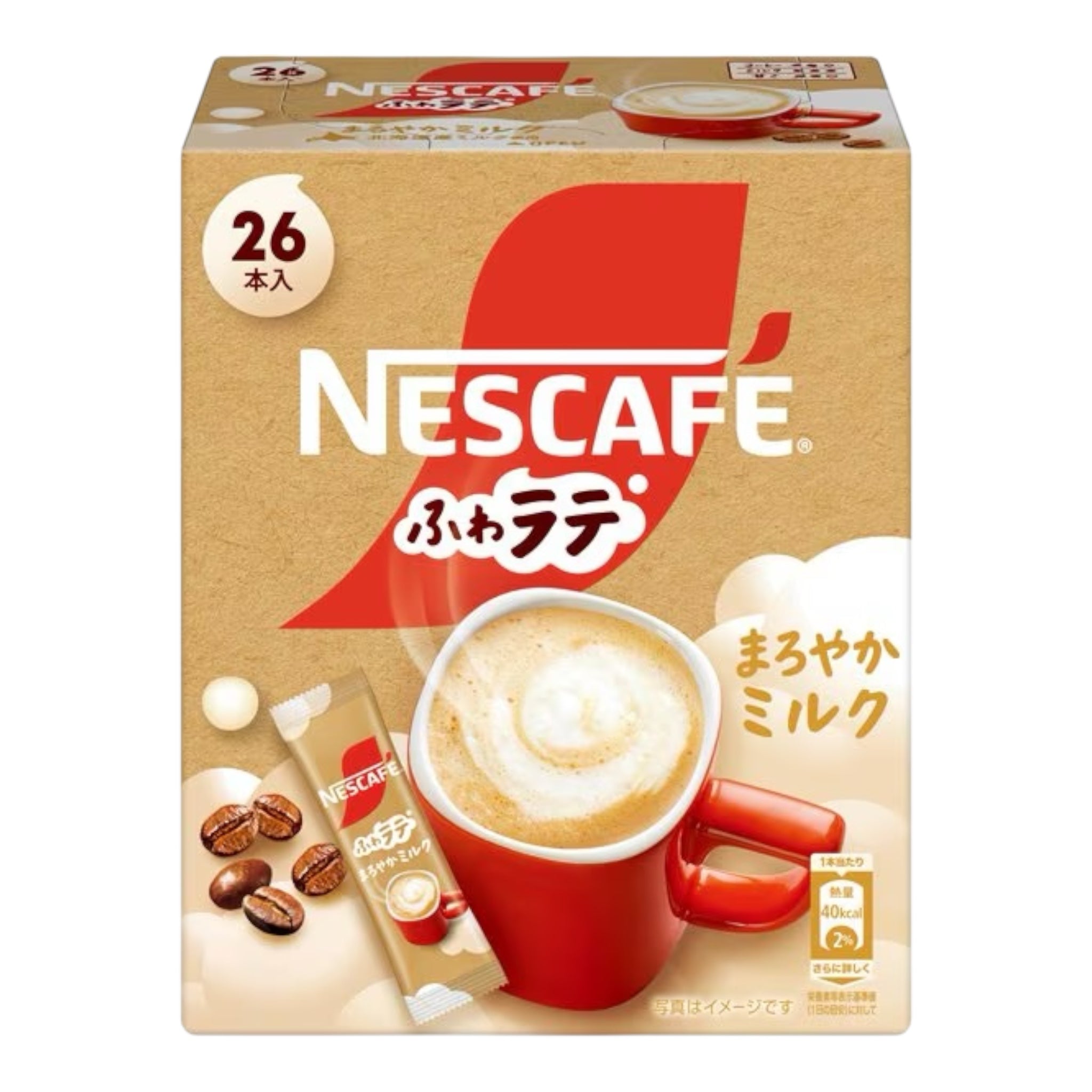 네스카페 엑셀라 후와라테 마로야카 밀크 26포