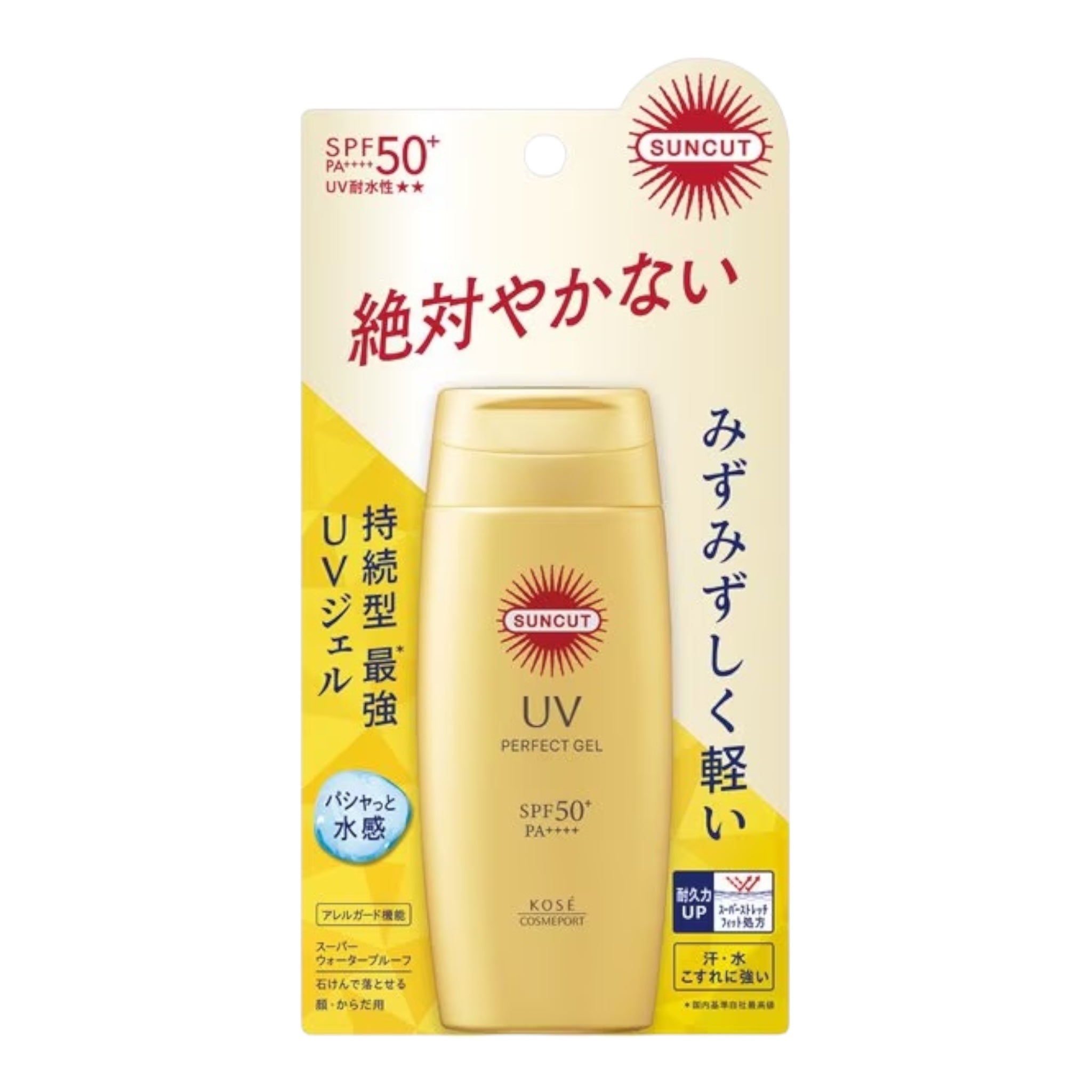 코세 썬컷 퍼펙트 UV 젤 SPF50+ PA++++ 80g