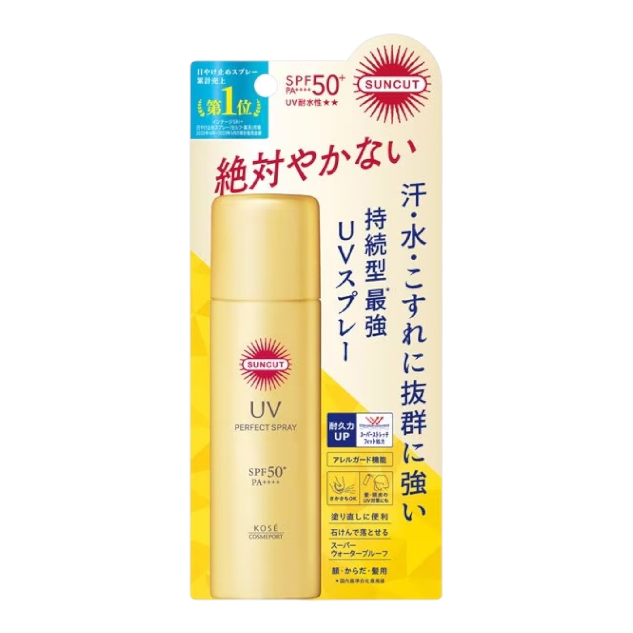 코세 썬컷 퍼펙트 UV 스프레이 60g
