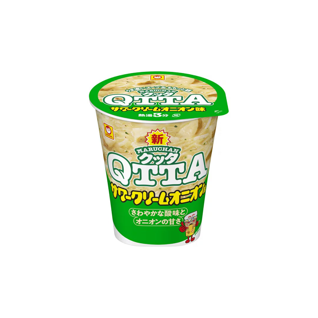 마루짱 QTTA 사워크림 어니언 컵라면 82g 1개