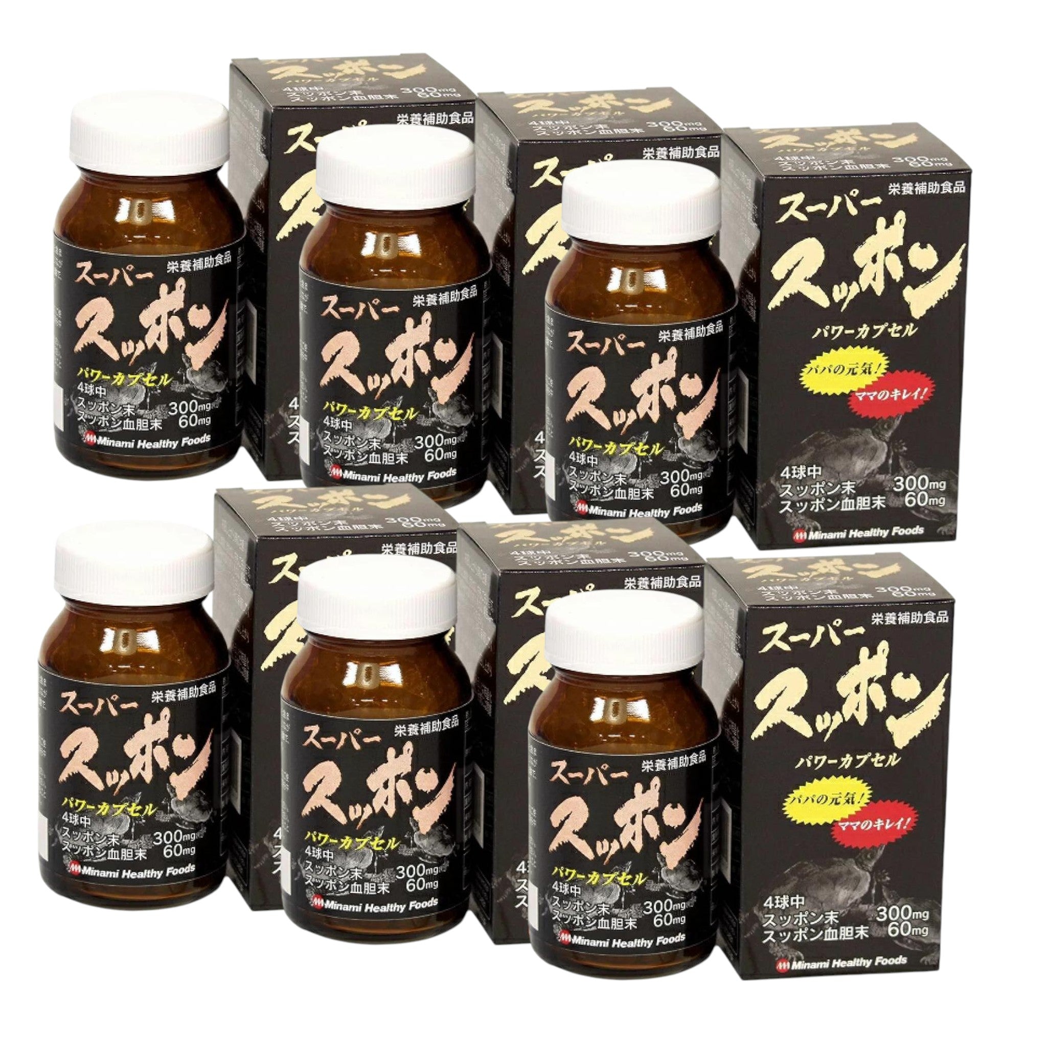 슈퍼 자라 파워 캡슐 150정 6개 세트 강력 활력 증진 천연 정력 피로 회복 자라 추출물