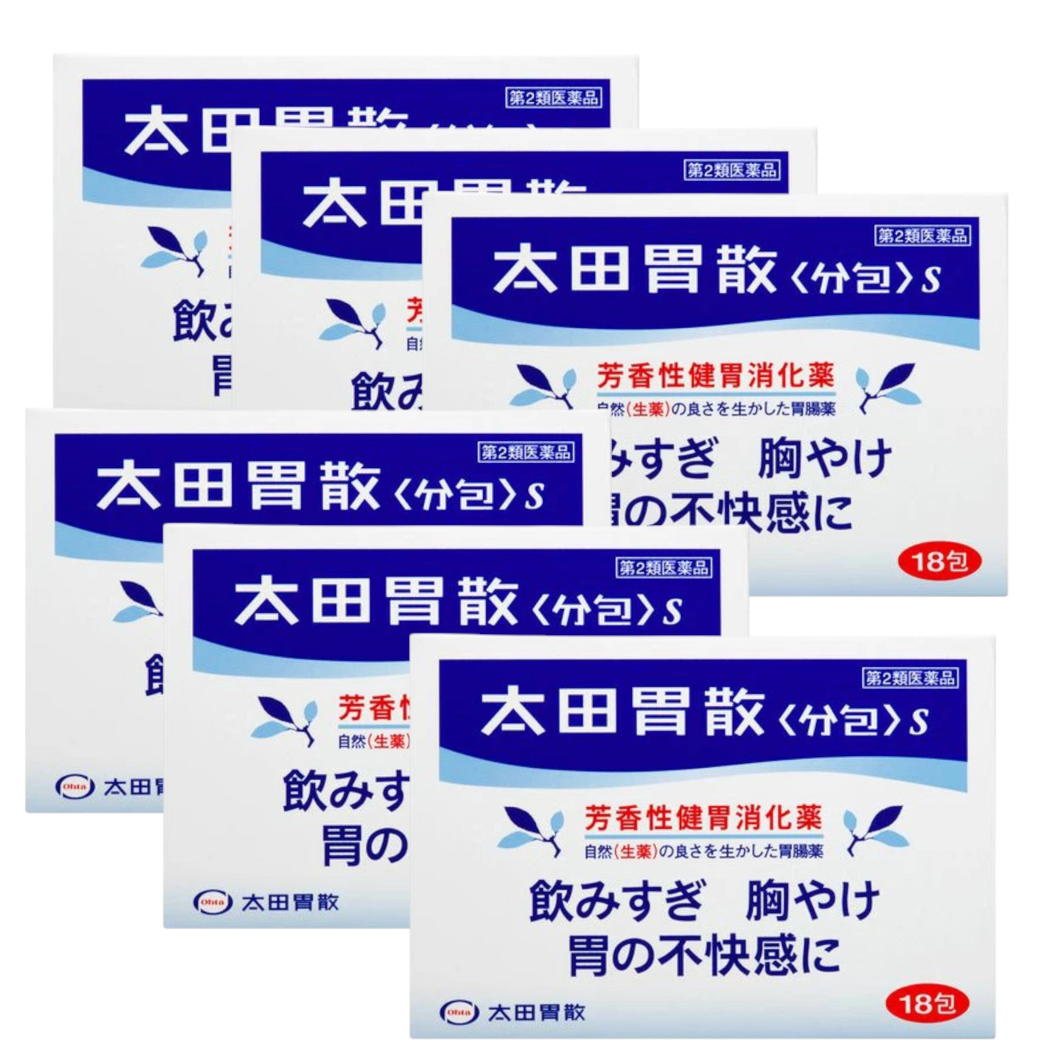 오타이산 분포 S 18포 6개 세트 (리뉴얼)