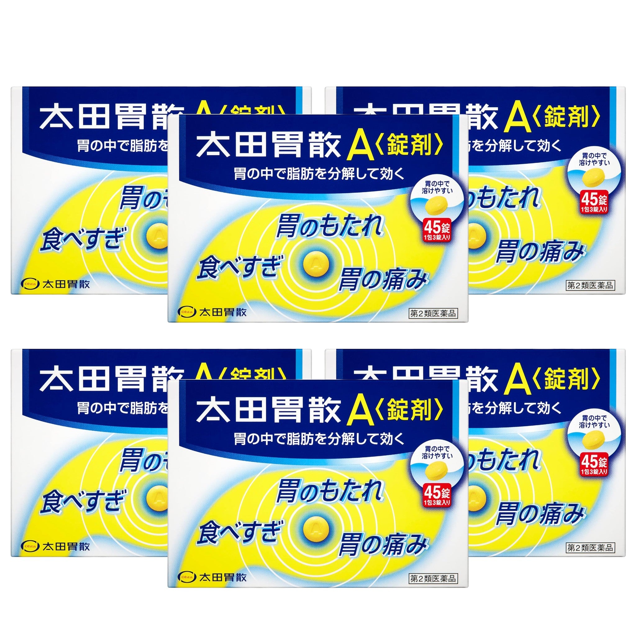 오타이산 A 정제 45정 6개세트