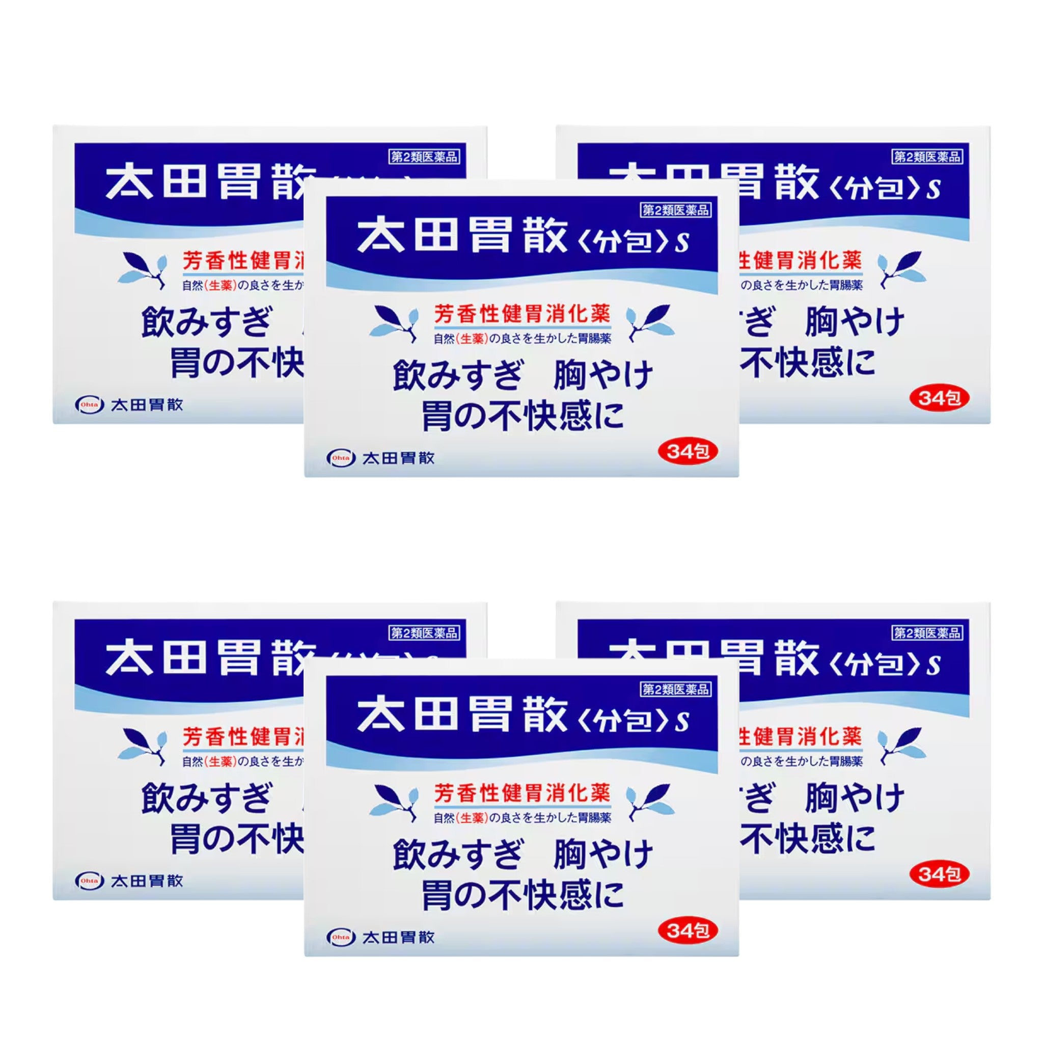 오타이산 분포 S 34포 6개 세트