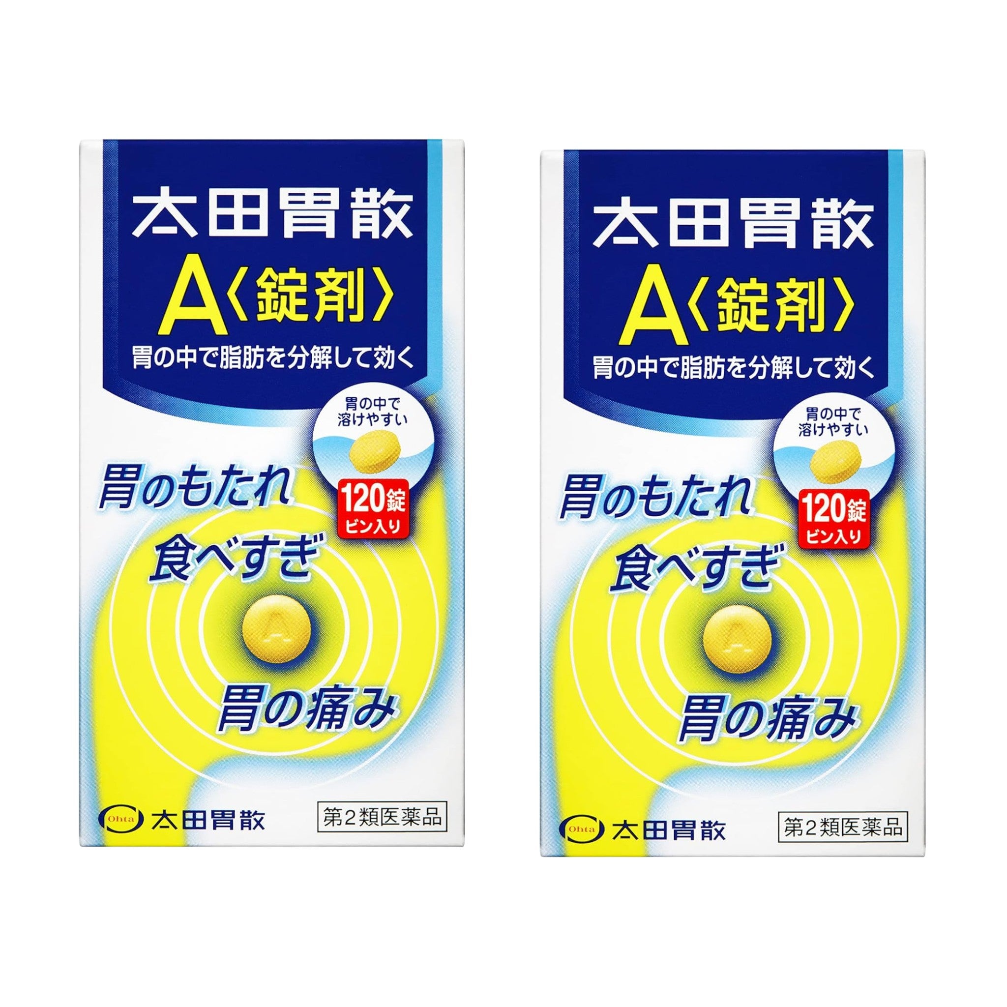오타이산 A 정제 120정 2개 세트