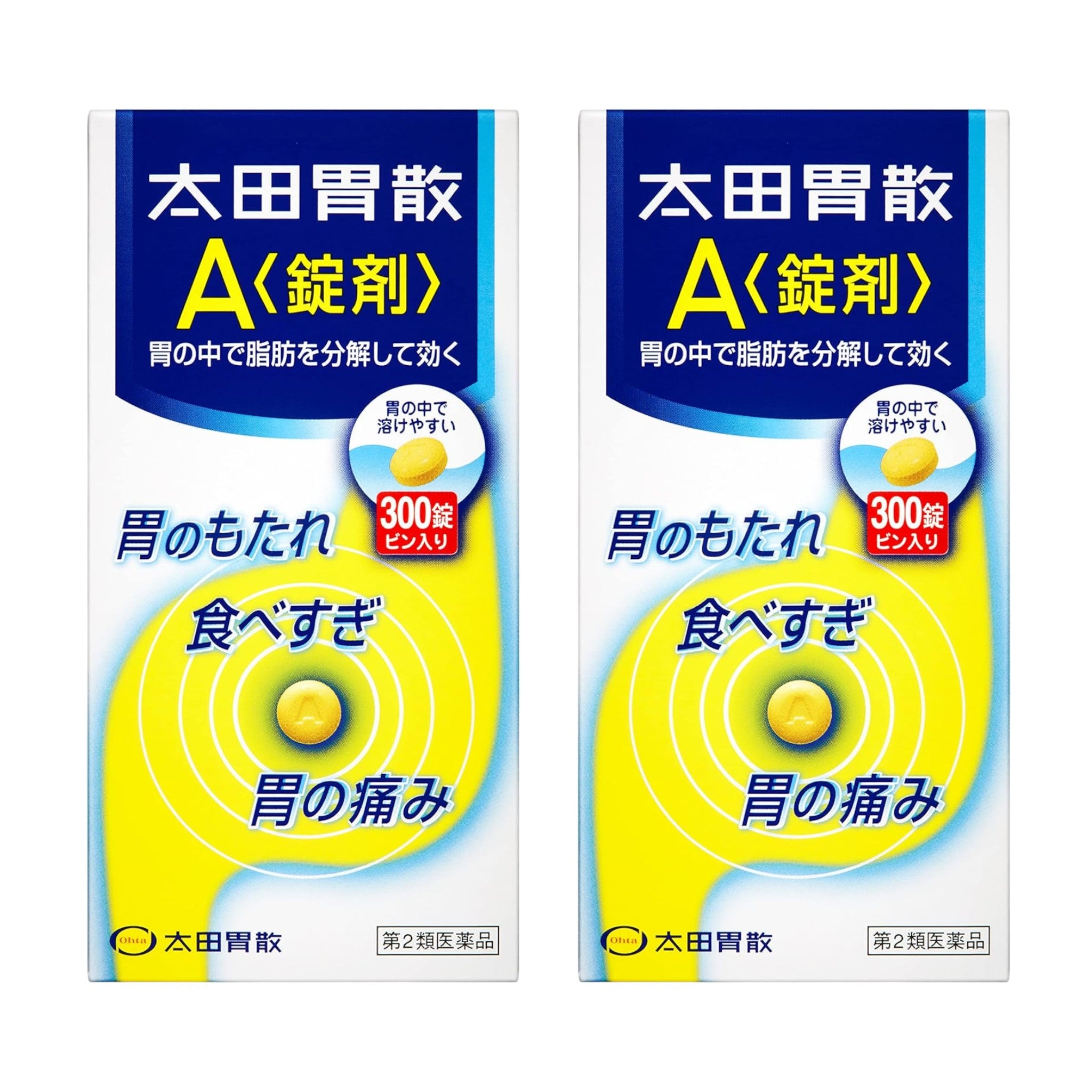 오타이산 A 정제 300정 2개 세트
