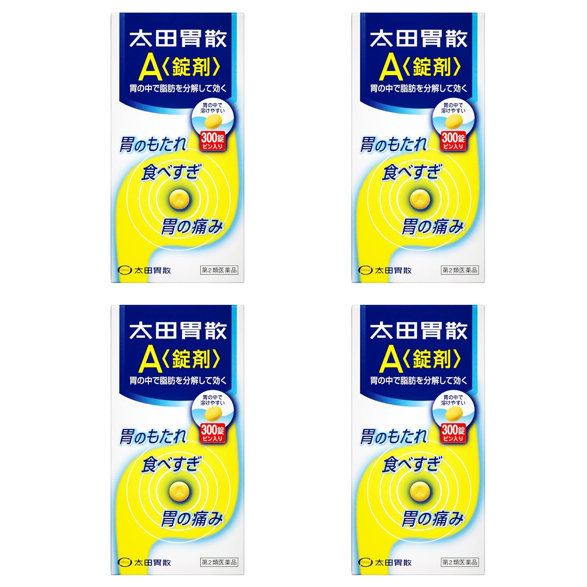 오타이산 A 정제 300정 4개 세트