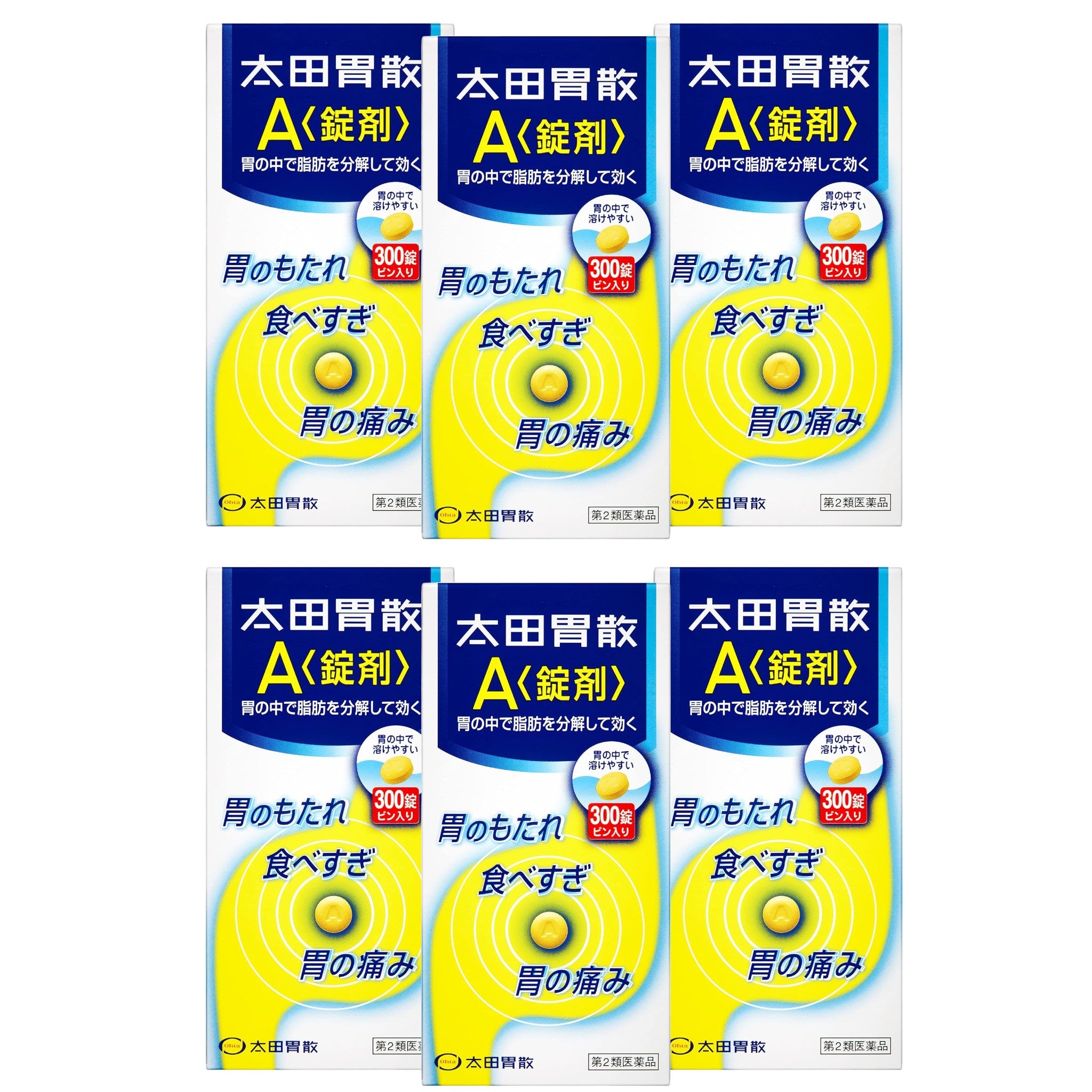 오타이산 A 정제 300정 6개 세트