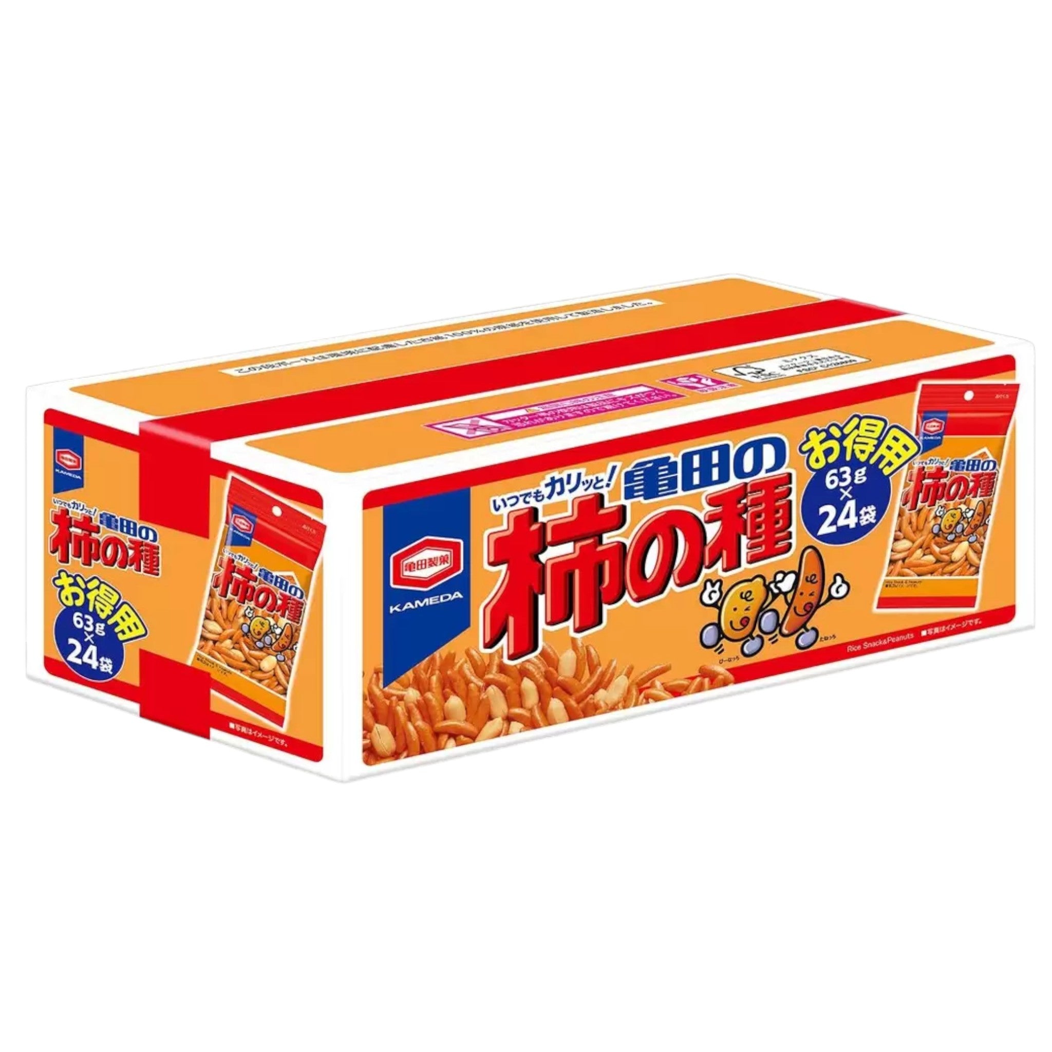 카메다 카키노타네 쌀과자 63g x 24봉 (복수 구매 시 할인)