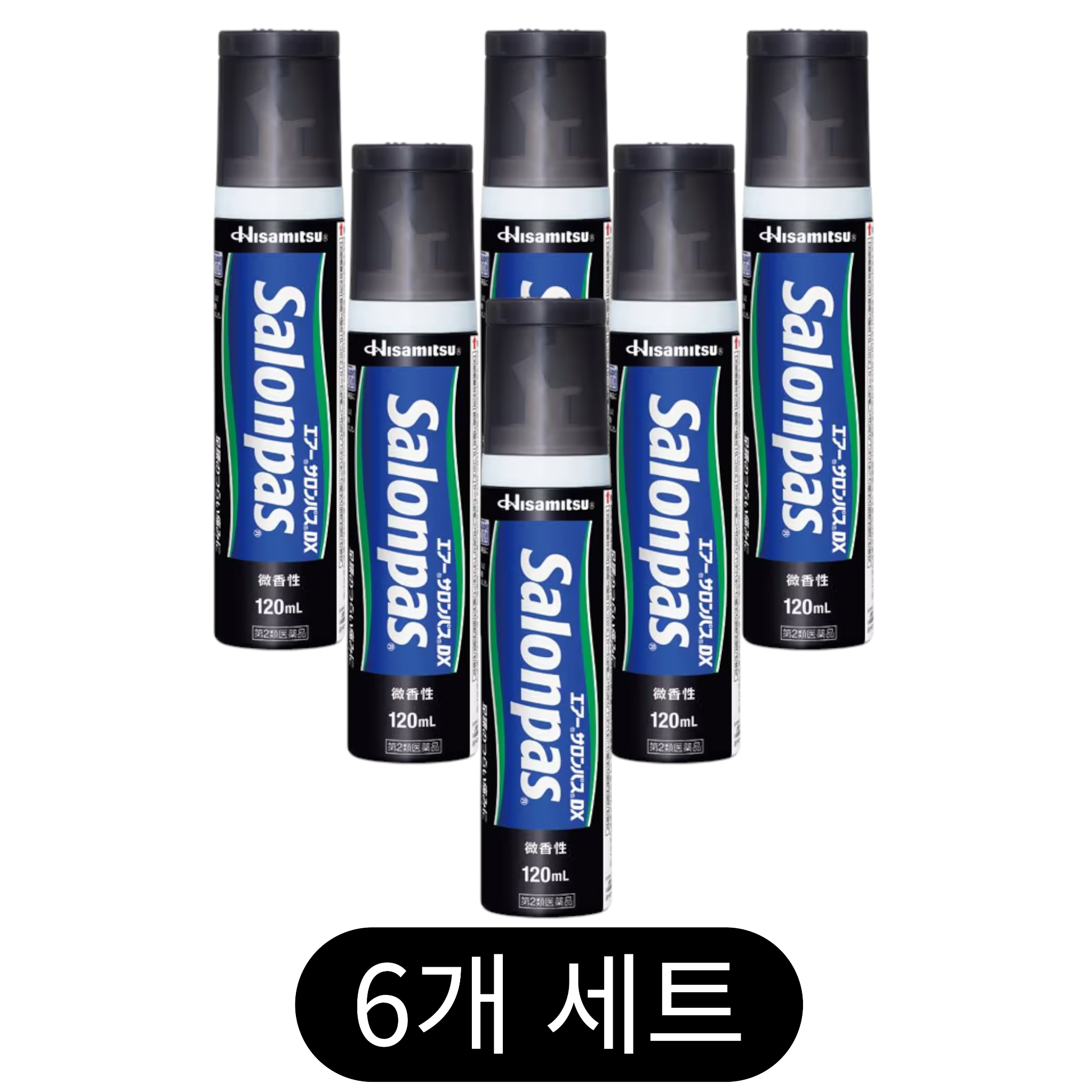 에어사론파스 DX 120ml (6세트)