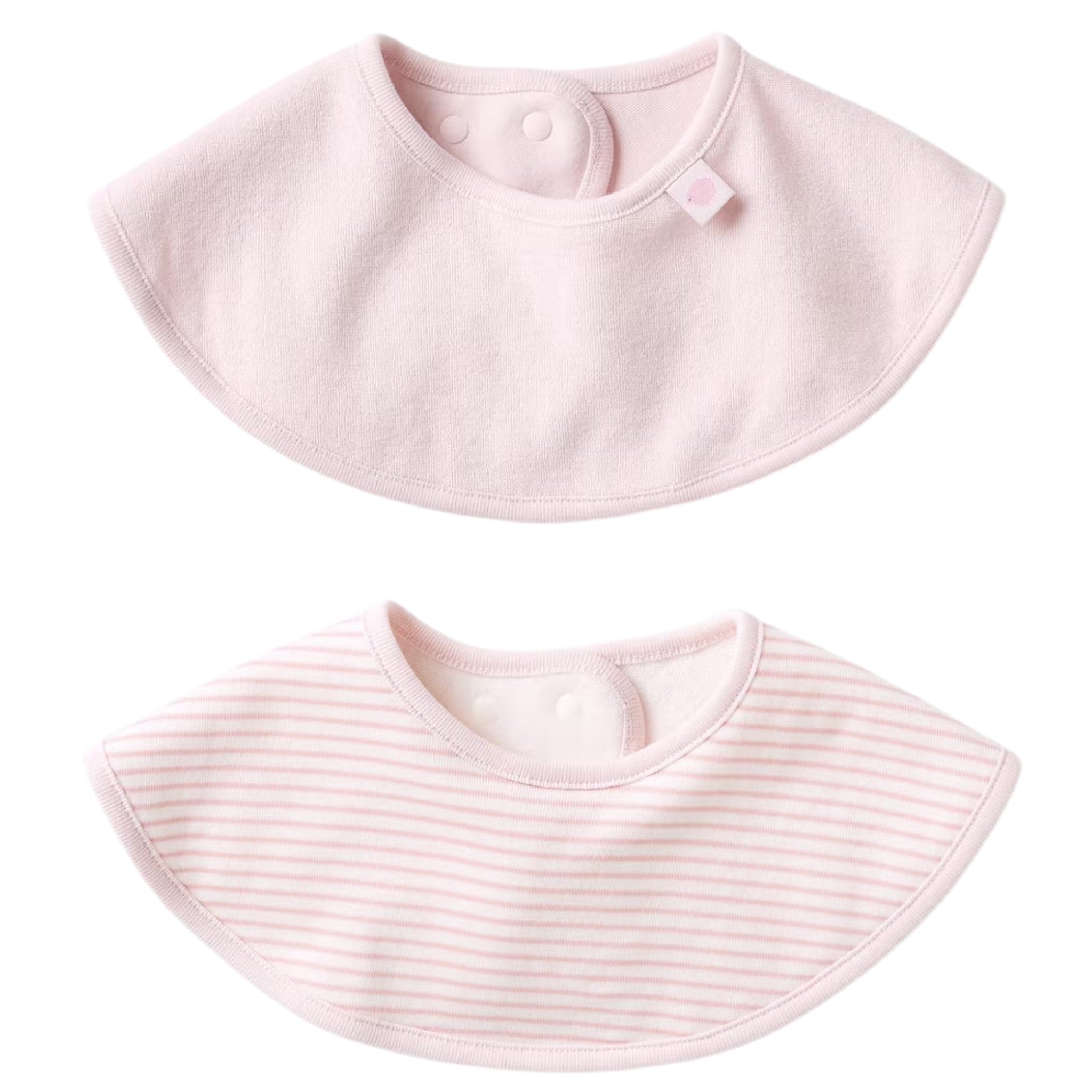 유니클로 베이비 아기 턱받이 2매 세트