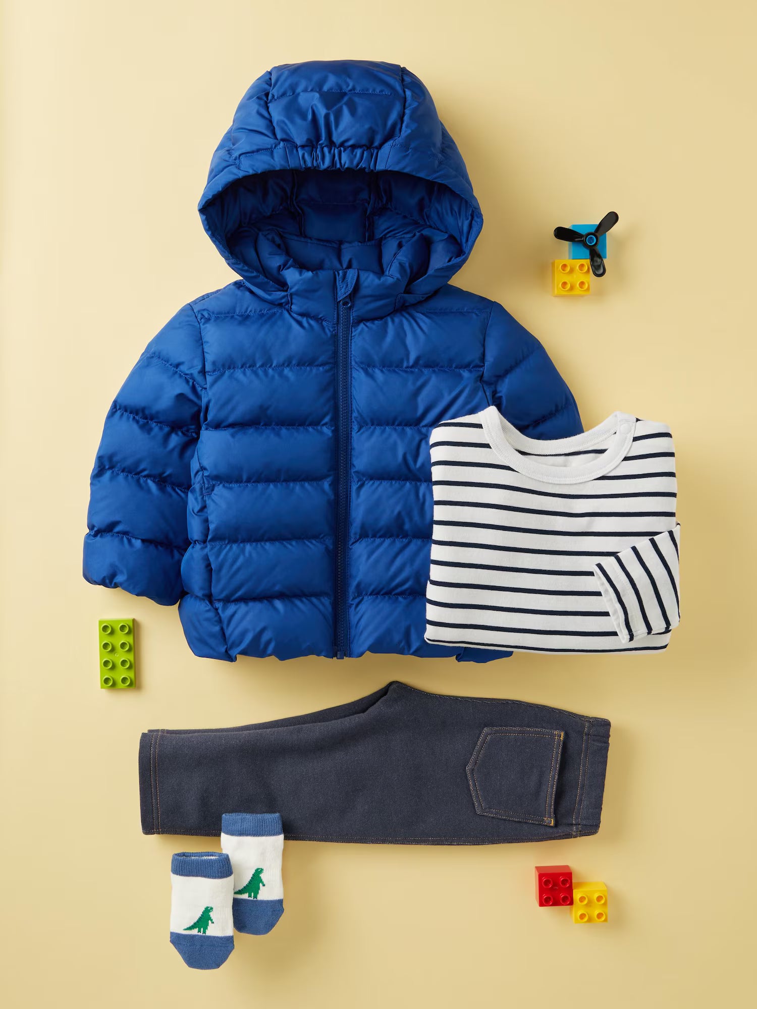 유니클로 베이비 퍼프테크 워셔블 파카 80~110cm