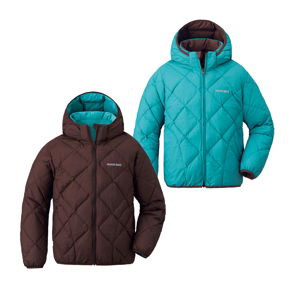몽벨 리버서블 다운 파카 키즈 (140–160)